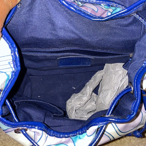 COPY - Coach Signature Drawstring Backpack - Picture 3 of 5